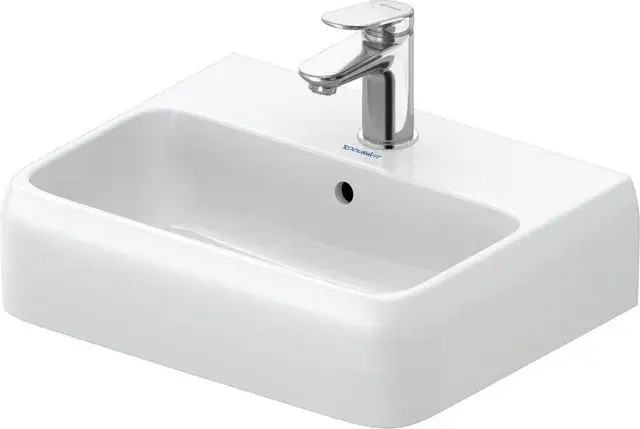Top-Angebot Handwaschtisch „Qatego“ 45 × 35 × 14,5 cm, Hahnlochposition mittig
