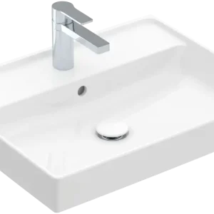 Beliebt Villeroy & Boch Collaro Waschbecken 600x470mm Rechteck TitanCeram Weiß Alpin