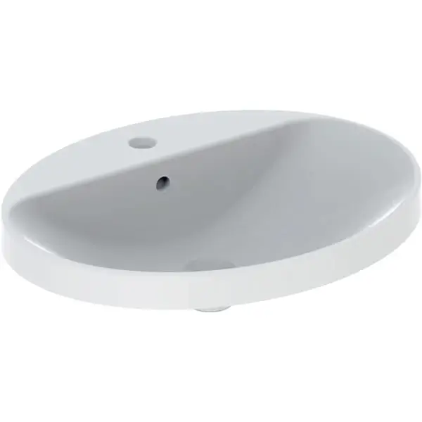 Top-Preis Einbauwaschtisch „Variform“ 60 × 48 cm in weiß alpin