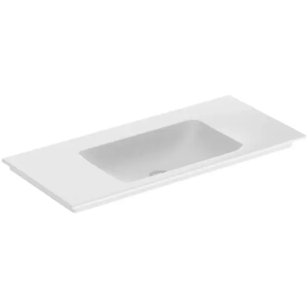 Sonderangebot Schrankwaschtisch „One“ 105 × 48 cm mit KeraTect®