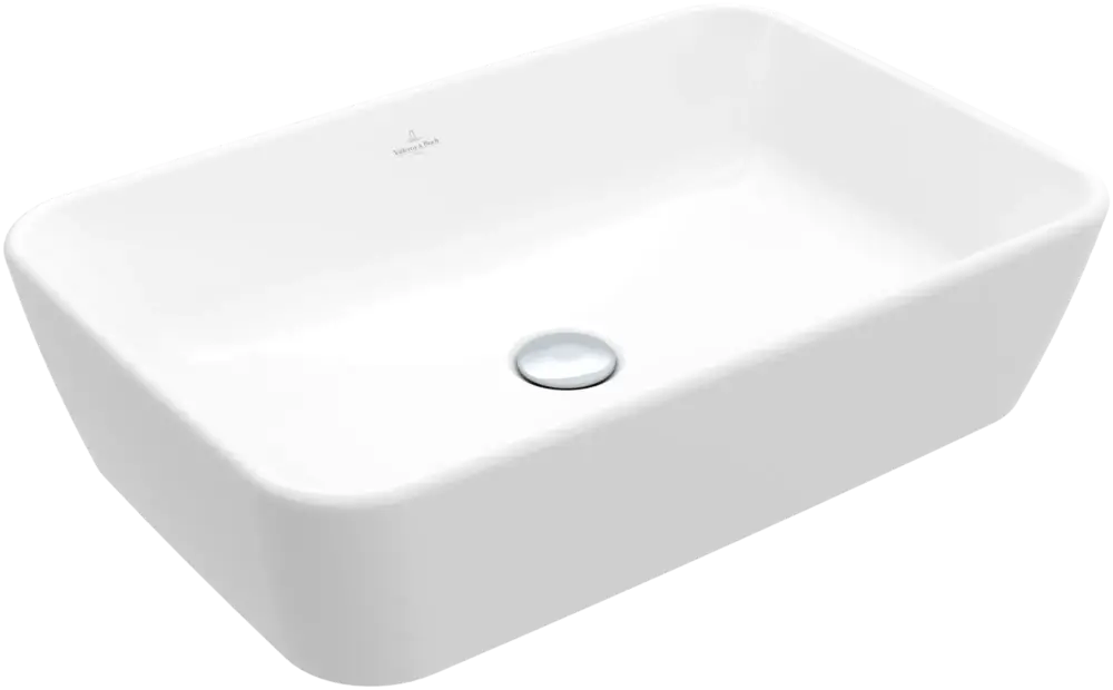 Villeroy & Boch Architectura Aufsatzwaschbecken 600x405mm Rechteck Weiß Alpin Bestpreis