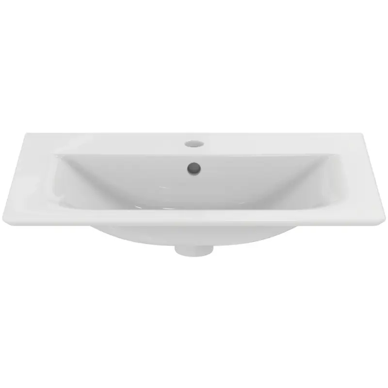 Heißes Angebot Waschbecken „ConnectAir“ 64 × 46 × 16,5 cm, Hahnlochposition mittig in Weiß