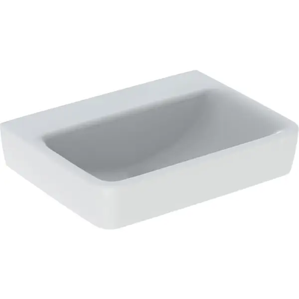 Solange Der Vorrat Reicht Wandwaschtisch „Renova Plan“, rechteckig 50 × 38 cm in weiß alpin