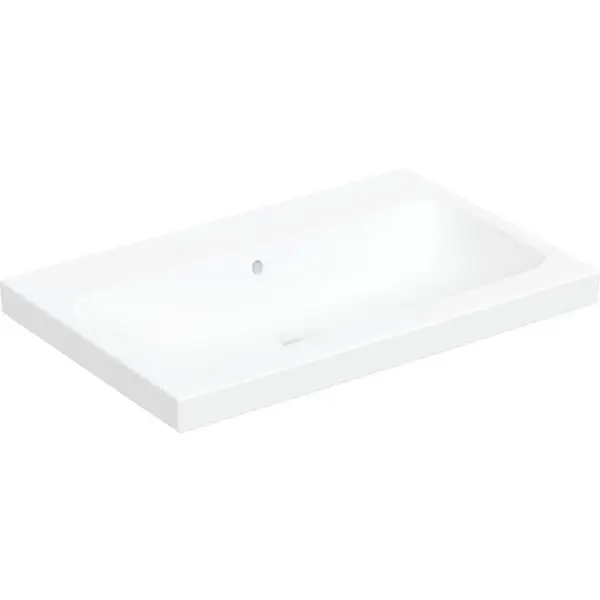 Aufsatzwaschtisch „iCon Light“, rechteckig 75 × 48 cm Top-Angebot