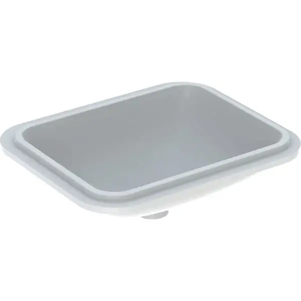 Sonderangebot Unterbauwaschtisch „Variform“, rechteckig 53 × 44 cm in weiß alpin