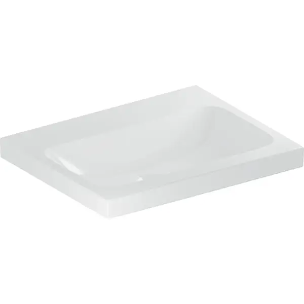 Wandwaschtisch „iCon Light“, mittig, rechteckig 60 × 48 cm Markenprodukt