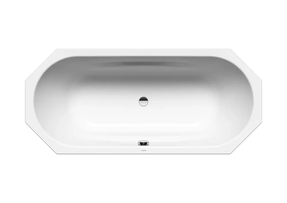 Preisreduziert Kaldewei VAIO DUO 8 Badewanne, 1800x800 mm, alpinweiß, Achteckform mit integrierten Armlehnen