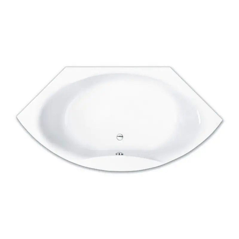 repaBAD Badewanne ohne Ecke „Taurus“ eck 1410 × 1410 mm in Weiß Schnäppchen