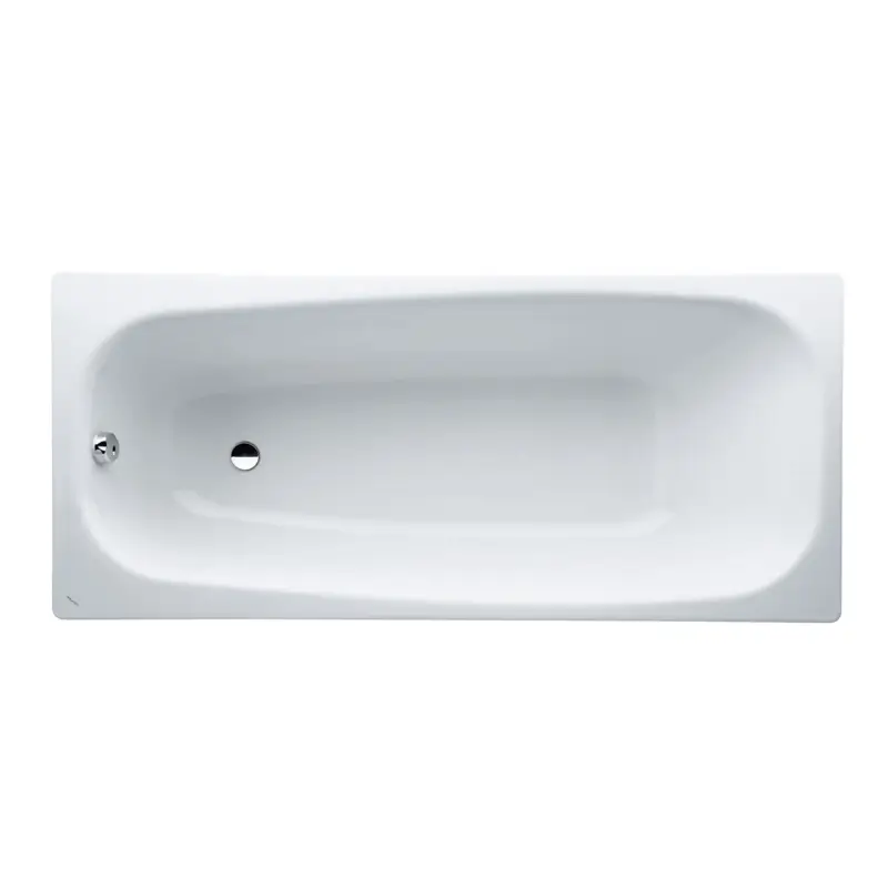 Nur Für Kurze Zeit Einbau-Badewanne PRO 750x1700x410 aus Stahl inklusive Schallschutz weiß