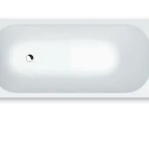 Markenware repaBAD Badewanne „Pod Mono“ 1800 × 800 mm, Fußablauf in Weiß