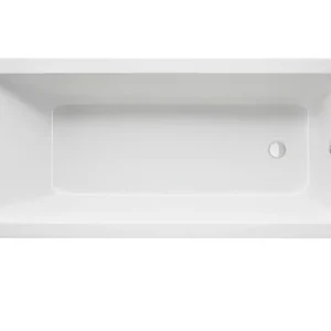 Schneller Versand Duravit Badewanne „No.1“ rechteck 1600 × 700 mm, Fußablauf in Weiß
