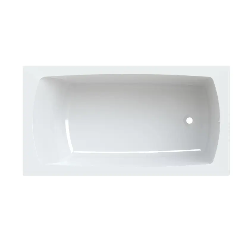 Hoesch Badewanne „Largo“ rechteck 170 × 75 cm in Weiß Preiswert