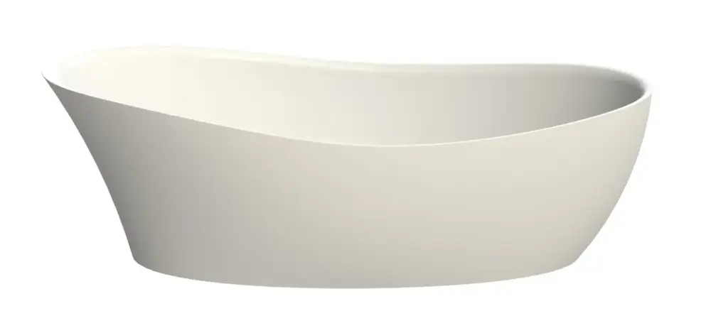 Hoesch Badewanne „Namur Lounge“ freistehend oval 180 × 80 cm in Weiß Saisonangebot