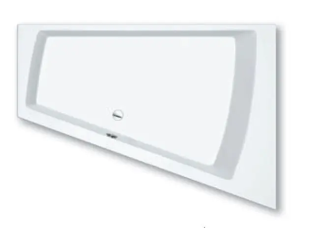 repaBAD Badewanne „Livorno Duo“ trapez 1700 mm, links in Weiß Meistverkauft
