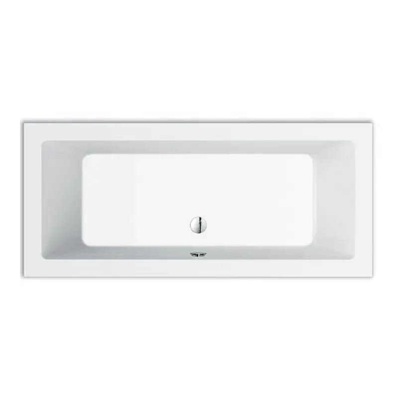 Preiswert repaBAD Badewanne „Livorno“ rechteck 1700 × 750 mm in Weiß