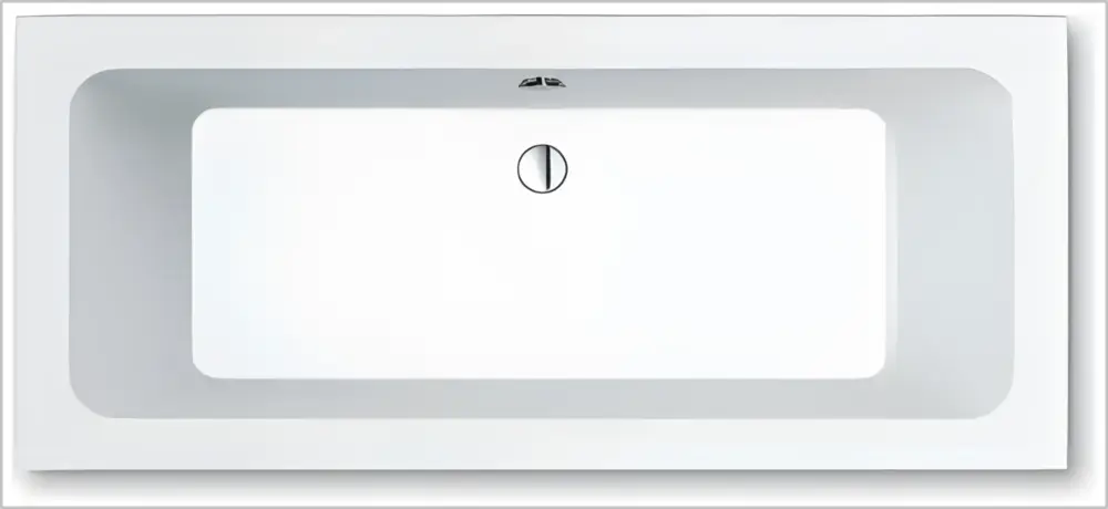 Jetzt Kaufen repaBAD Badewanne links „Livorno F“ freistehend rechteck 1700 × 700 mm, links in Weiß