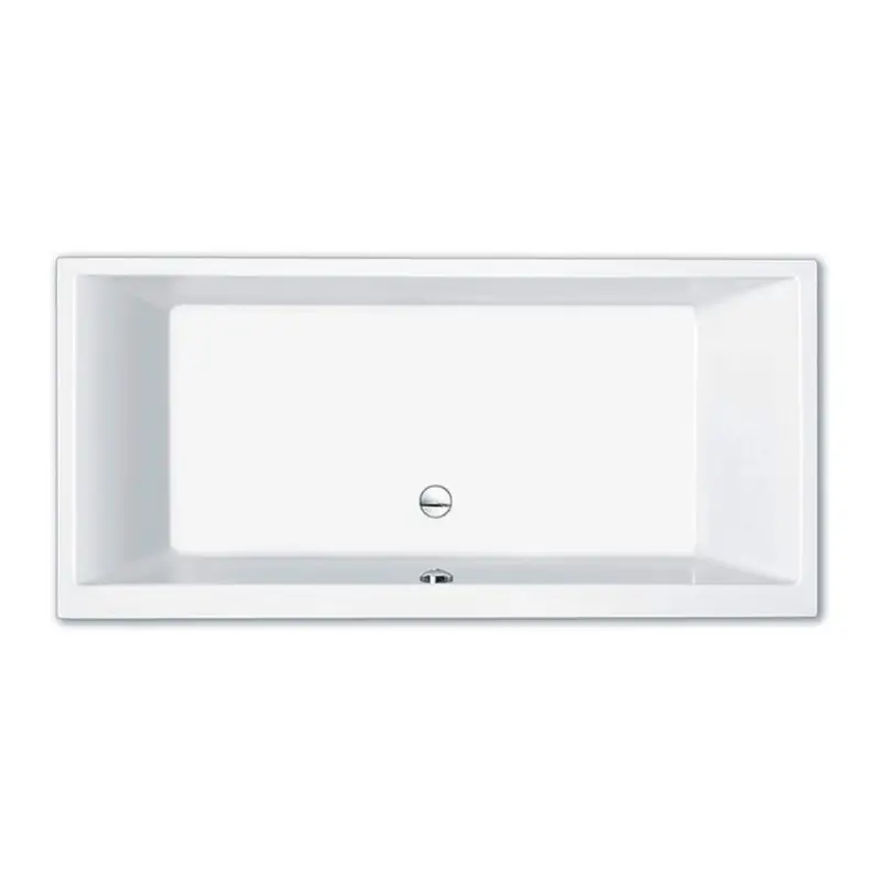 Expressversand repaBAD Badewanne „Genf“ rechteck 1700 × 800 mm in Weiß
