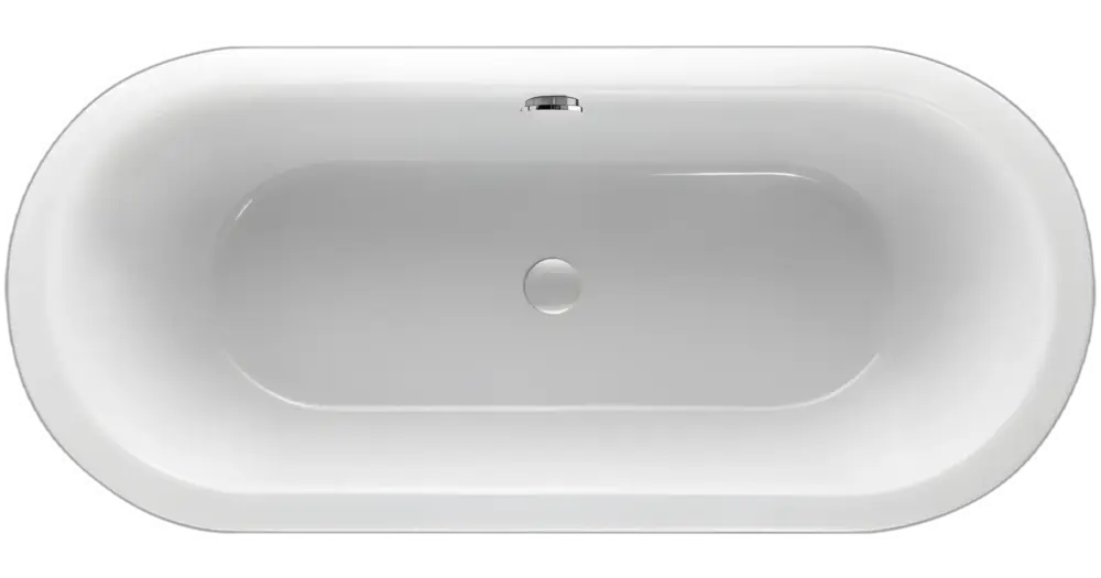 Mauersberger Badewanne „levo duo“ 1700 × 750 mm in Weiß Zertifiziert