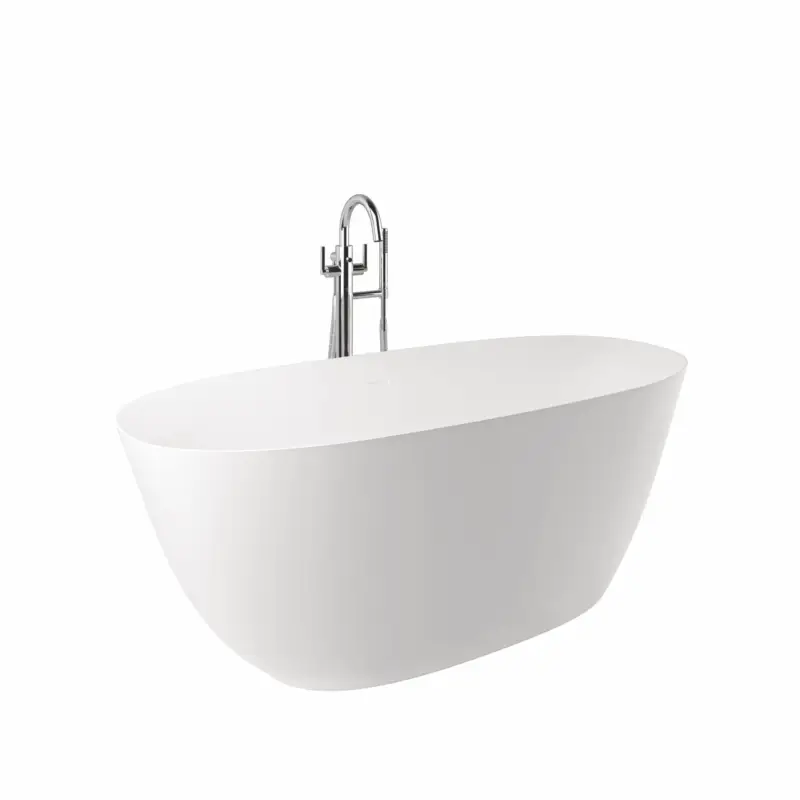 Kostenfreie Lieferung Kludi-RESA O Badewanne oval, Mattweiß, 160 x 70 cm, Höhe 58 cm