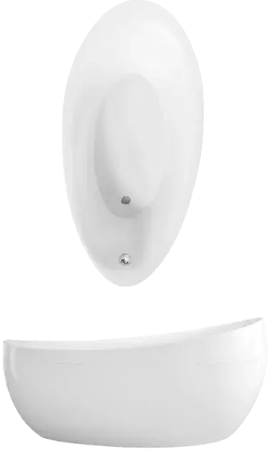 Abverkauf Villeroy & Boch Aveo Badewanne Freistehend 1900x950mm Weiß Alpin