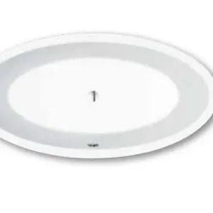 Direkt Vom Hersteller repaBAD Badewanne „Ferrara F“ freistehend oval 1700 × 850 mm in Weiß