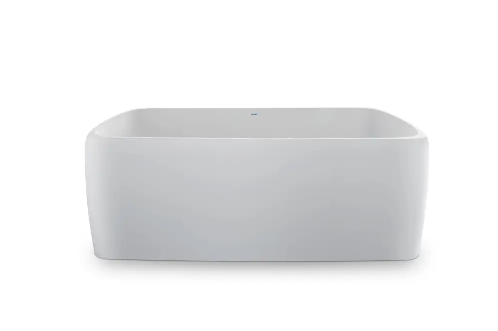 Duravit Badewanne „Qatego“ freistehend rechteck 1800 × 800 mm, Mittelablauf in Weiß (matt) Ausverkauf