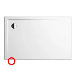 Begrenztes Angebot Kaldewei Duschwanne „Superplan“ 90 × 100 cm 384948043001, mit Perl-Effekt, in alpinweiß - B-Ware Sonderangebot