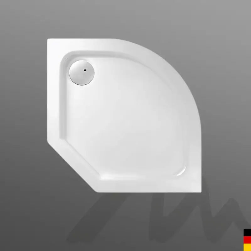 Aktuell Mauersberger Duschwanne „argenta“ 900 × 900 mm in Weiß
