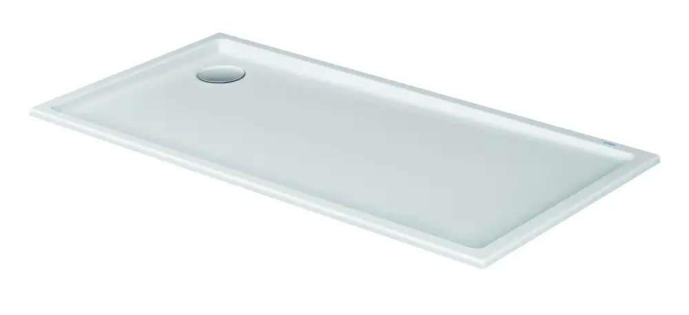 Markenprodukt Duravit rechteck Duschwanne „Starck Slimline“ 150 × 75 cm ohne Antislip, ohne Oberflächenveredelung, in Weiß