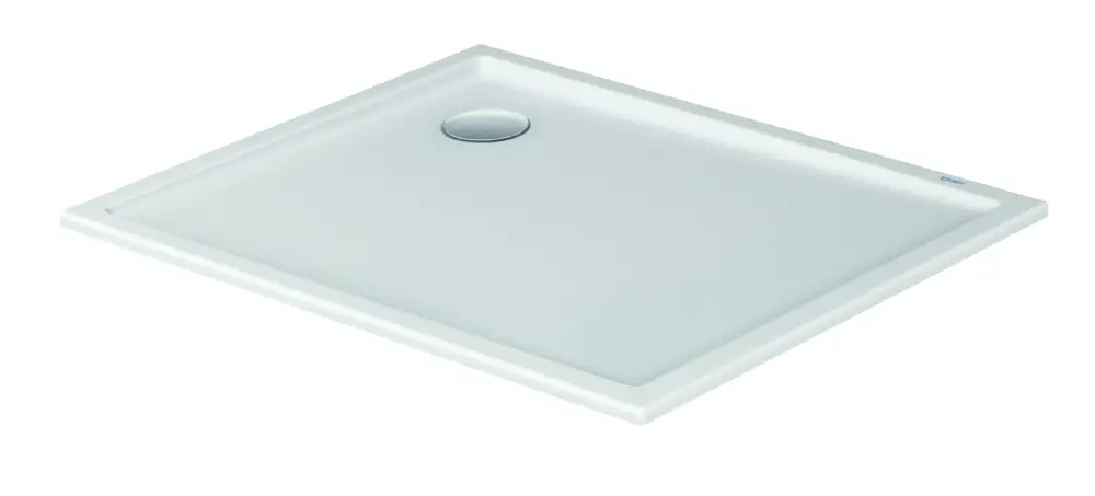 Direktkauf Duravit rechteck Duschwanne „Starck Slimline“ 100 × 80 cm ohne Antislip, ohne Oberflächenveredelung, in Weiß