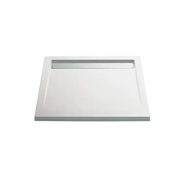 HSK quadrat Acryl-Duschwanne 5525090 mit Ablaufrinne 90 × 90 cm Expressversand