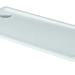Zertifiziert Duravit rechteck Duschwanne „Starck Slimline“ 160 × 75 cm ohne Antislip, ohne Oberflächenveredelung, in Weiß