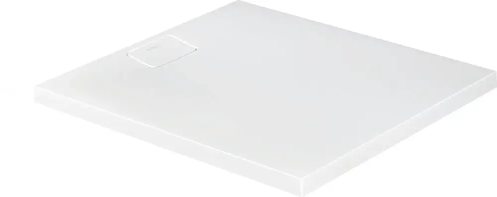 Duravit rechteck Duschwanne „Stonetto“ 100 × 90 cm ohne Antislip, ohne Oberflächenveredelung, in Weiß Matt Neue Kollektion