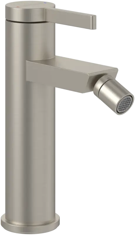 Echt Villeroy & Boch Dawn Einhebel-Bidetarmatur TVB106201150, 38 x 166 x 122 mm, Brushed Nickel Matt