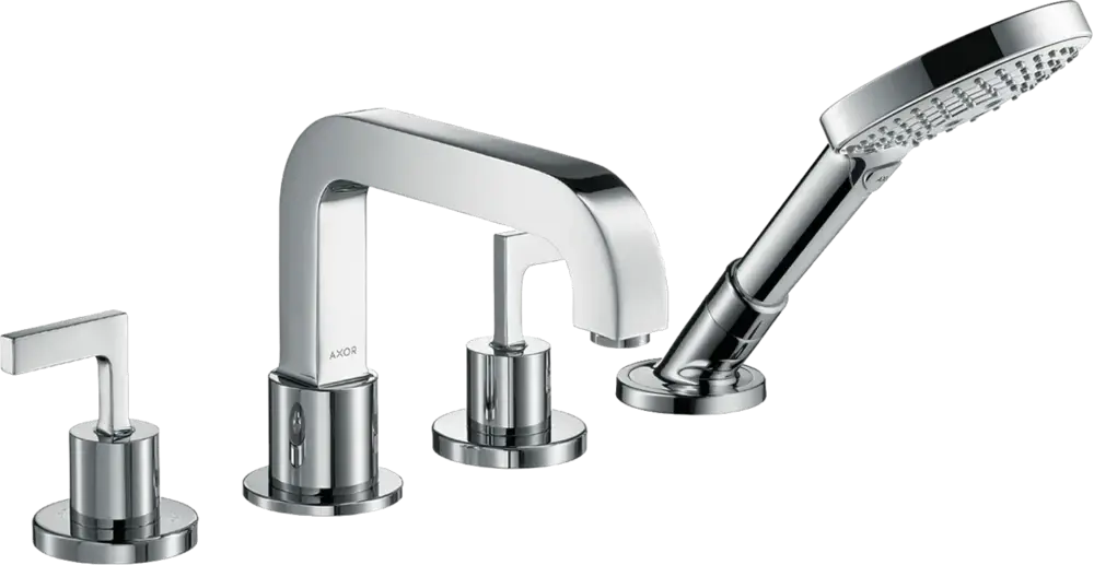Hansgrohe AXOR Citterio 4-Loch Wannenrandarmatur mit Hebelgriffen Chrom Direktkauf