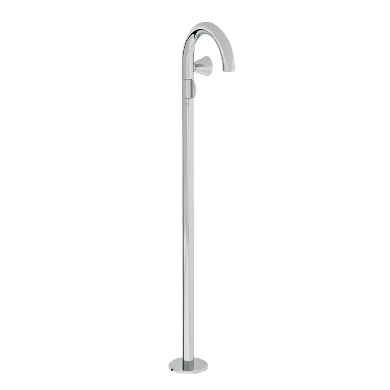 Direkt Vom Hersteller Liquid Einhebel-Waschtischmischer Bodenmontage Griff rechts H: 115 cm Chrom