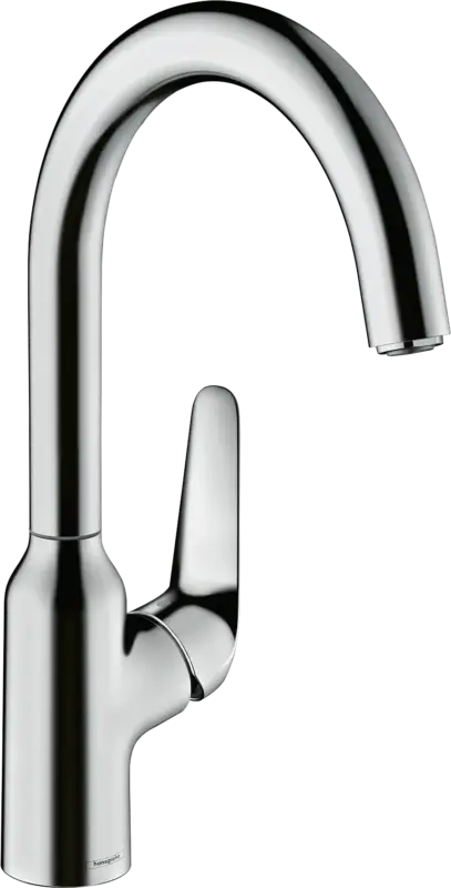Hansgrohe Focus M42 Einhebel-Küchenmischer 220, 1jet, Chrom Highlight
