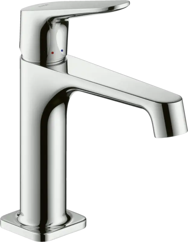 Hansgrohe AXOR Citterio M Einhebel-Waschtischmischer 100 mit Zugstangen-Ablaufgarnitur, Chrom Neue Kollektion