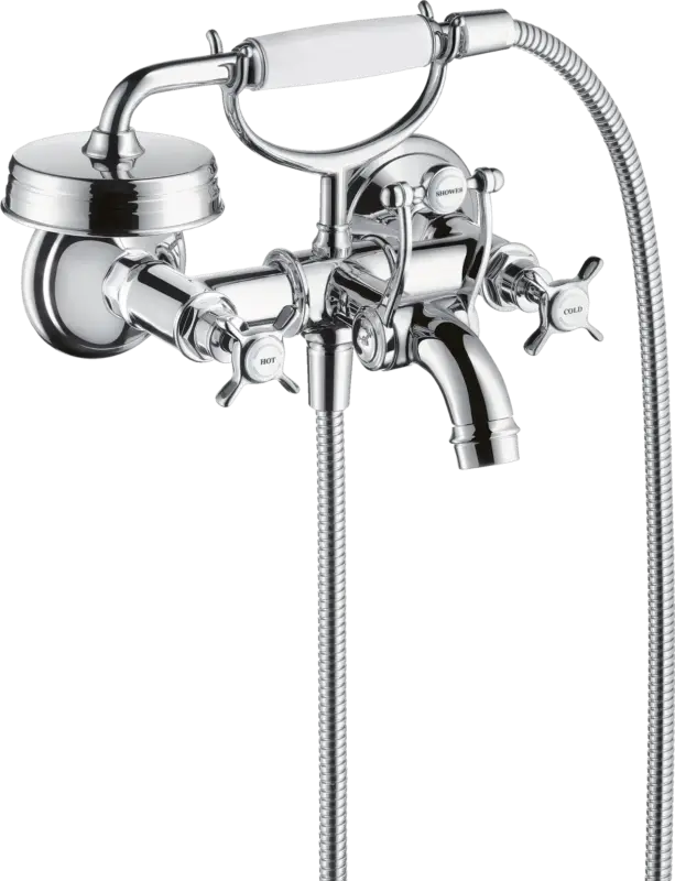 Ausverkauf Hansgrohe AXOR Montreux 2-Griff Wannenarmatur Aufputz Chrom