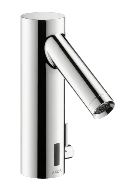 Hansgrohe AXOR Starck Elektronik-Waschtischmischer mit Temperaturregulierung, Chrom Begrenztes Angebot