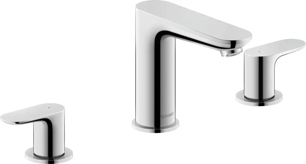 Top-Seller Waschtischarmatur „Wave“ Ausladung 129 mm in Chrom
