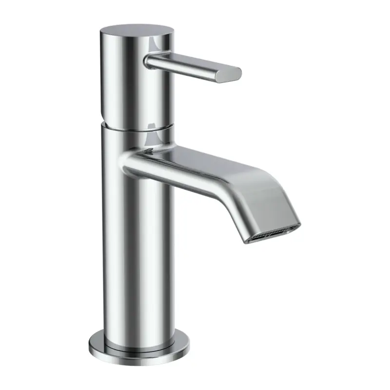 Angebot Einhebel-Waschtischmischer MEDA Festauslauf Ausladung 95 mm ohne Ablaufventil chrom