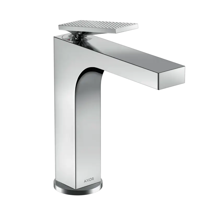 Beliebt Hansgrohe AXOR Citterio Einhebel-Waschtischmischer 160 mit Hebelgriff und Ablaufgarnitur - Rautenschliff, Chrom