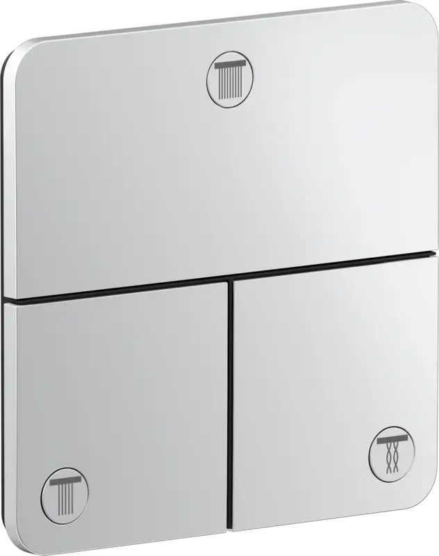 Hansgrohe AXOR ShowerSelect ID Ventil Unterputz softsquare für 3 Verbraucher Chrom Günstig