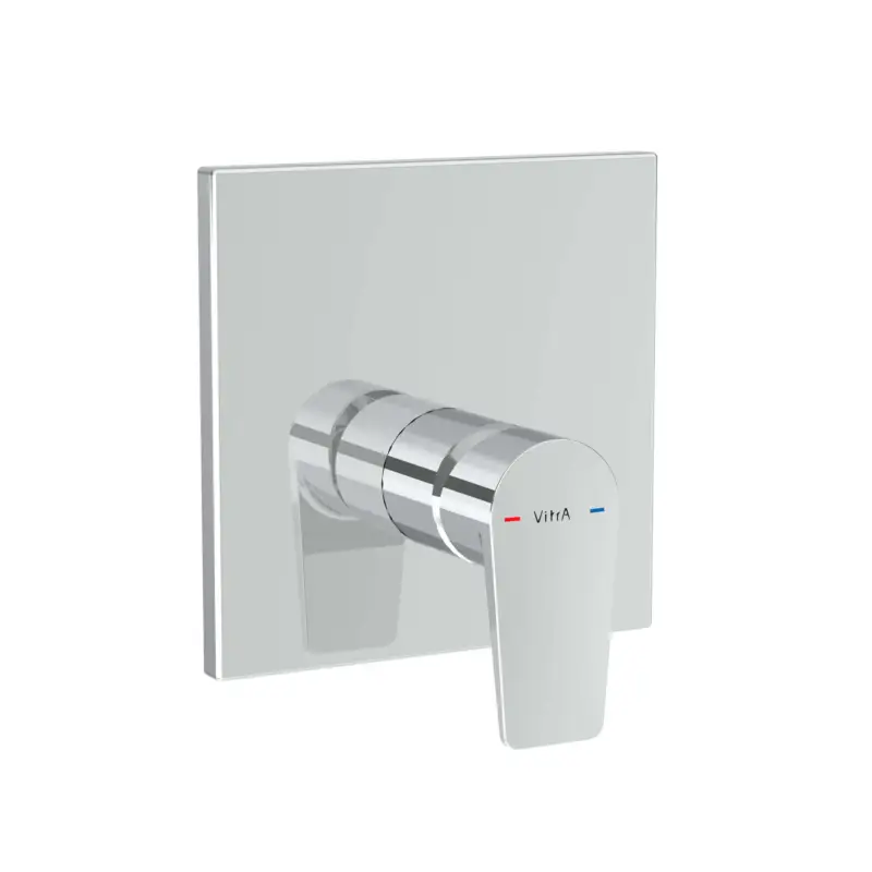 Neu Flow Square Einhebel-Brausearmatur V-Box Unterputzmontage Chrom