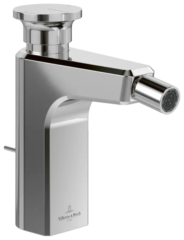Villeroy & Boch Einhebel-Bidetarmatur Vea, Chrom, 47.5 x 137 x 166 mm, Höhe 166 mm, Auslauflänge 123 mm Günstig