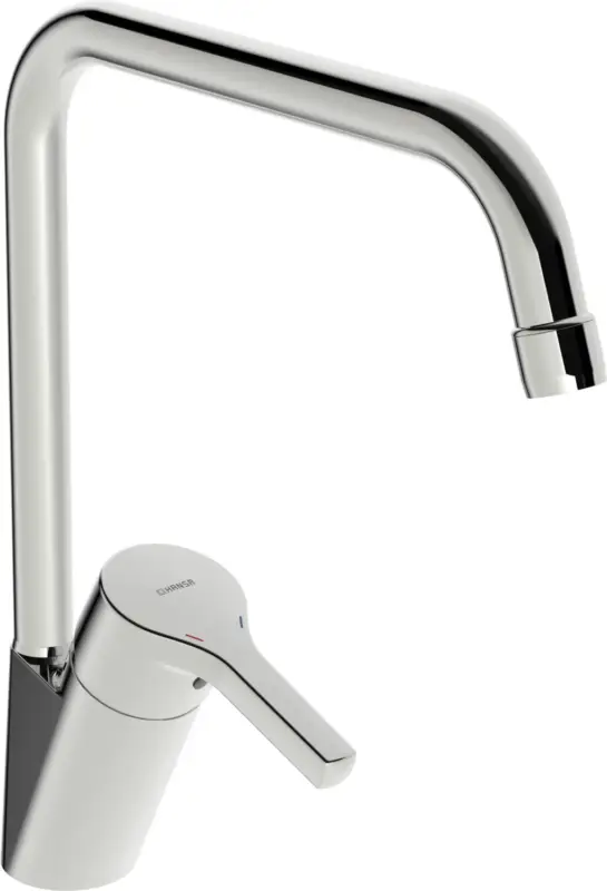 Sonderaktion HansaPALENO Einhebelmischer Küchenarmatur 5650 Ausladung 255 mm DN15 Chrom