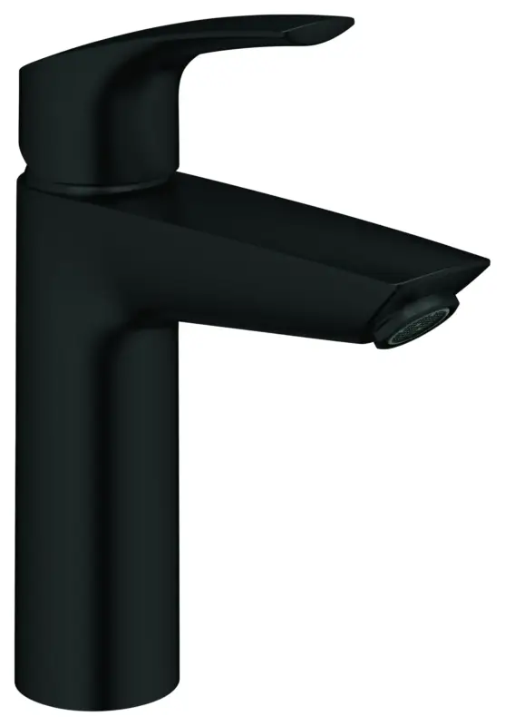 Zertifiziert Waschtischarmatur „Eurosmart Professional“ Ausladung 196 mm in matte black
