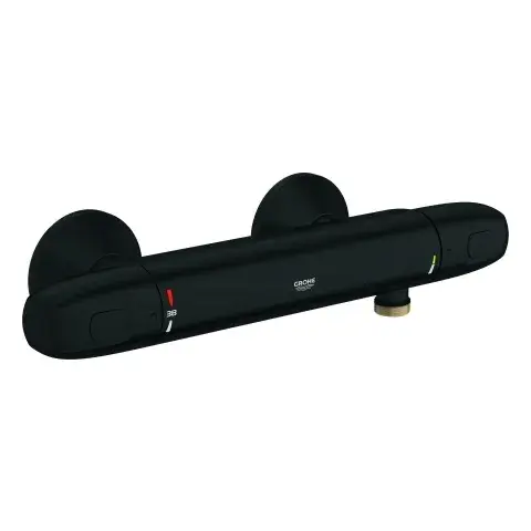 Duscharmatur „Grohtherm 1000“ in matte black Highlight