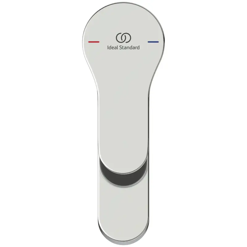 Ideal Standard Waschtischarmatur H80 Cerabase mit Push-Open-Ventil, Ausladung 106mm, Chrom Letzte Chance